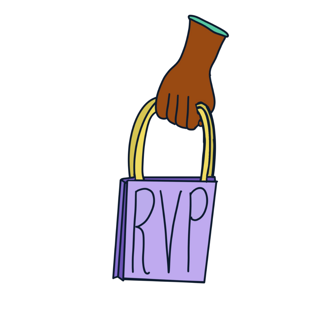 a hand holding a shopping bag
