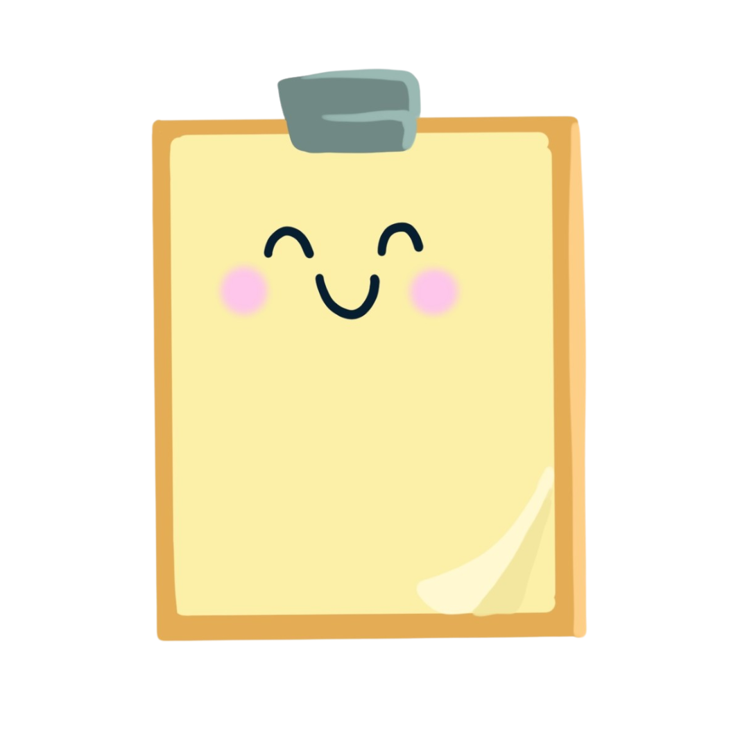 A clipboard