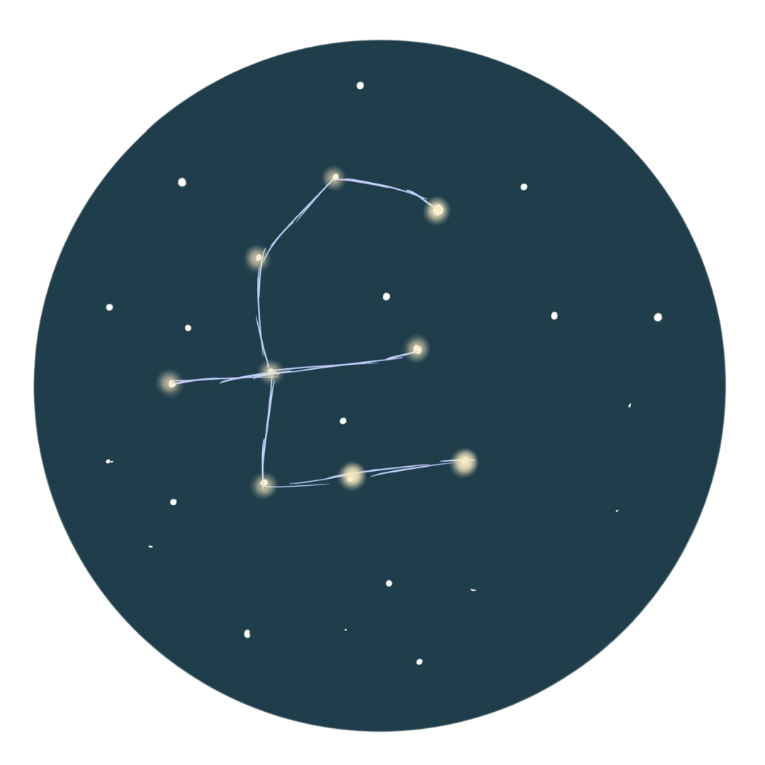 A constellation that is a pound sign