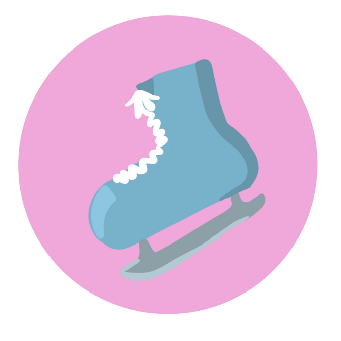 An ice-skate