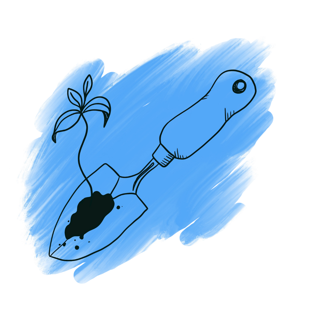 A trowel