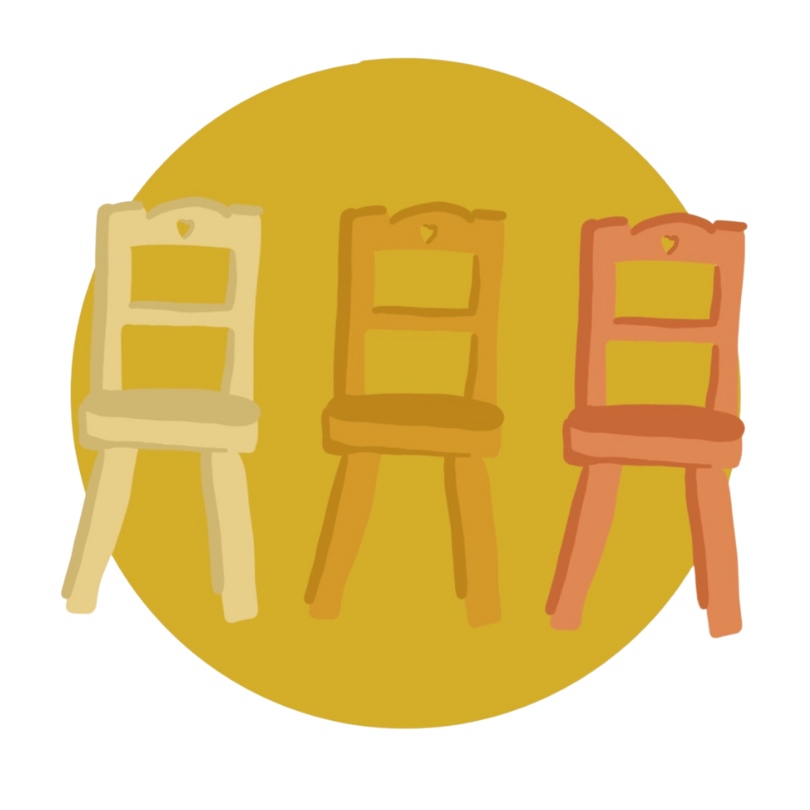 Three chairs